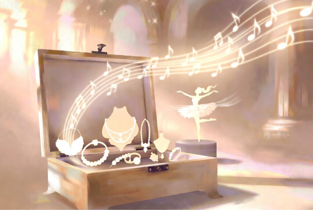 boîte à bijoux musicale