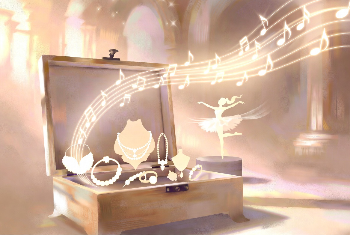 boîte à bijoux musicale