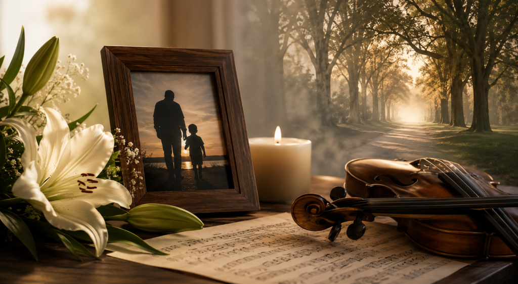 Musique pour l'enterrement de son papa