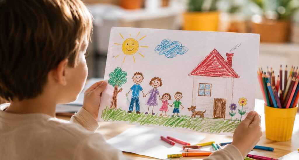 dessin enfant 4 ans